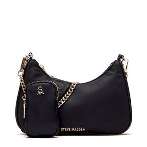 STEVE MADDEN VITAL CROSSBODY BAG - BLACK (NEW WITH TAGS)